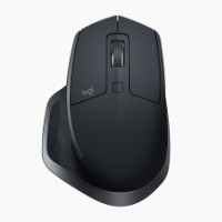 LOGITECH MX Master 2S Wireless Mouse Bluetooth+Radio Black